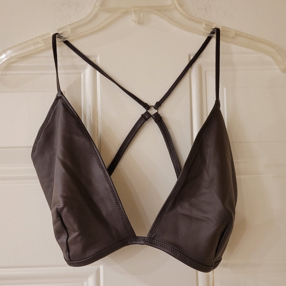 SKIMS Wet Jersey Triangle Bralette